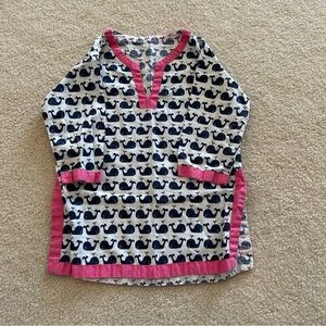 Pottery Barn Baby Girl Swimsuit Cover Up Size 12-18 Months